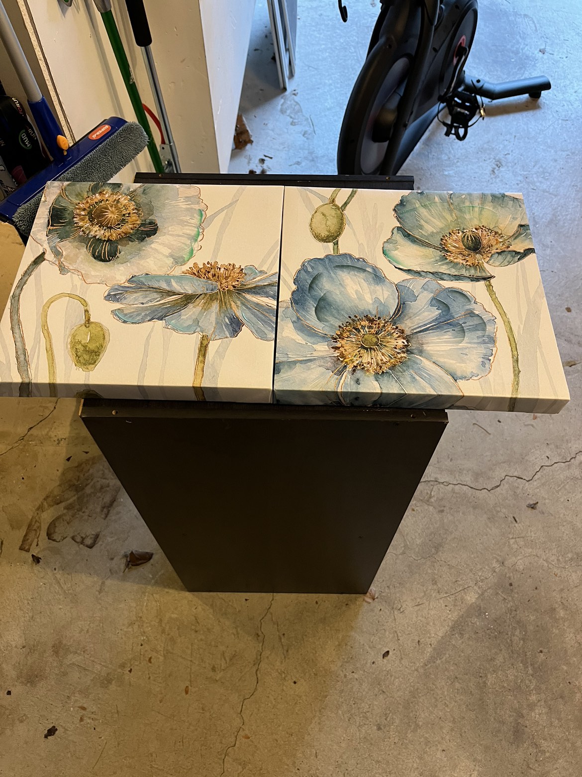 12x12 canvas flower art thumbnail