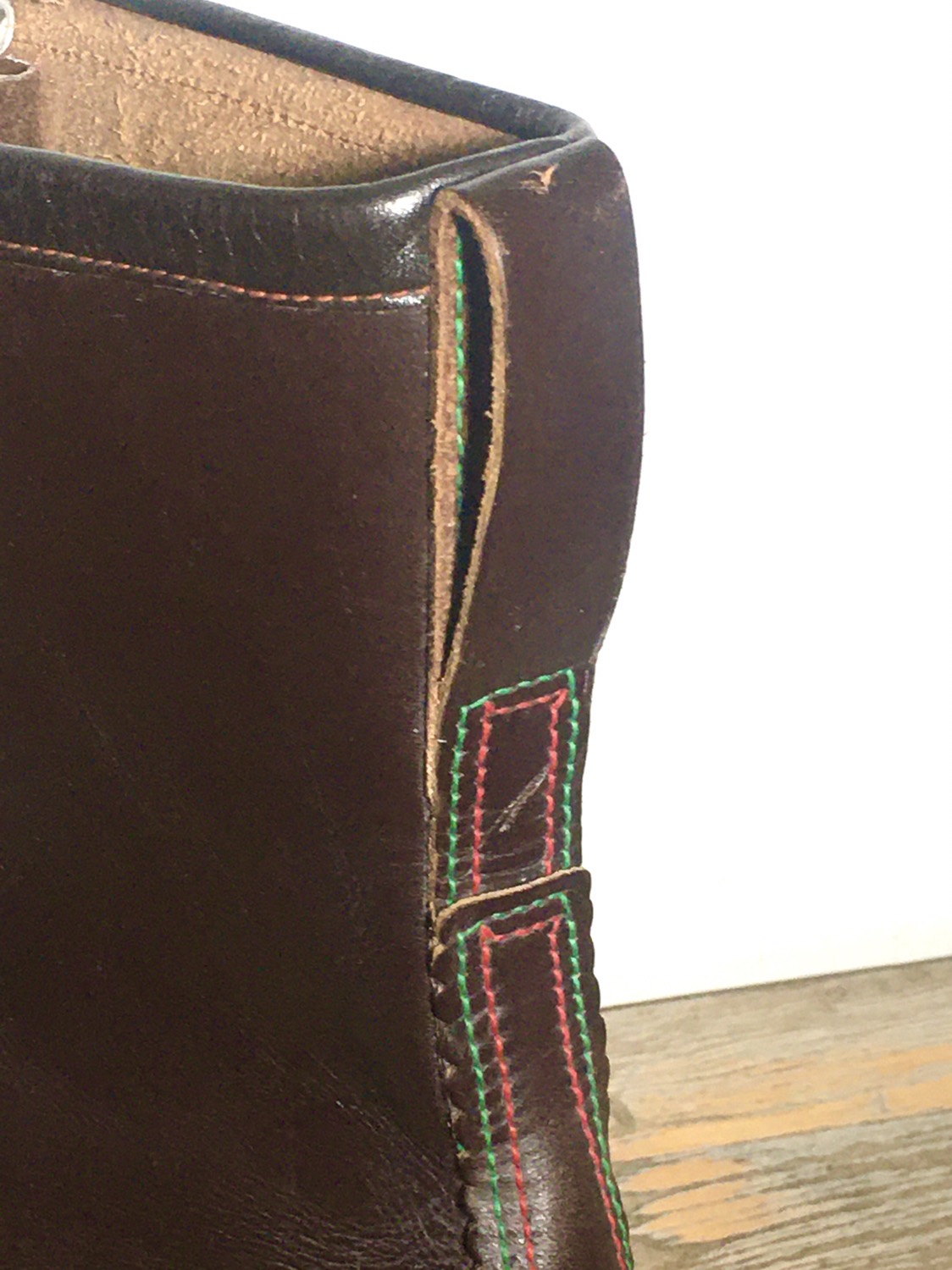 Vintage New Old Stock Leather Workboots image indicator(7)