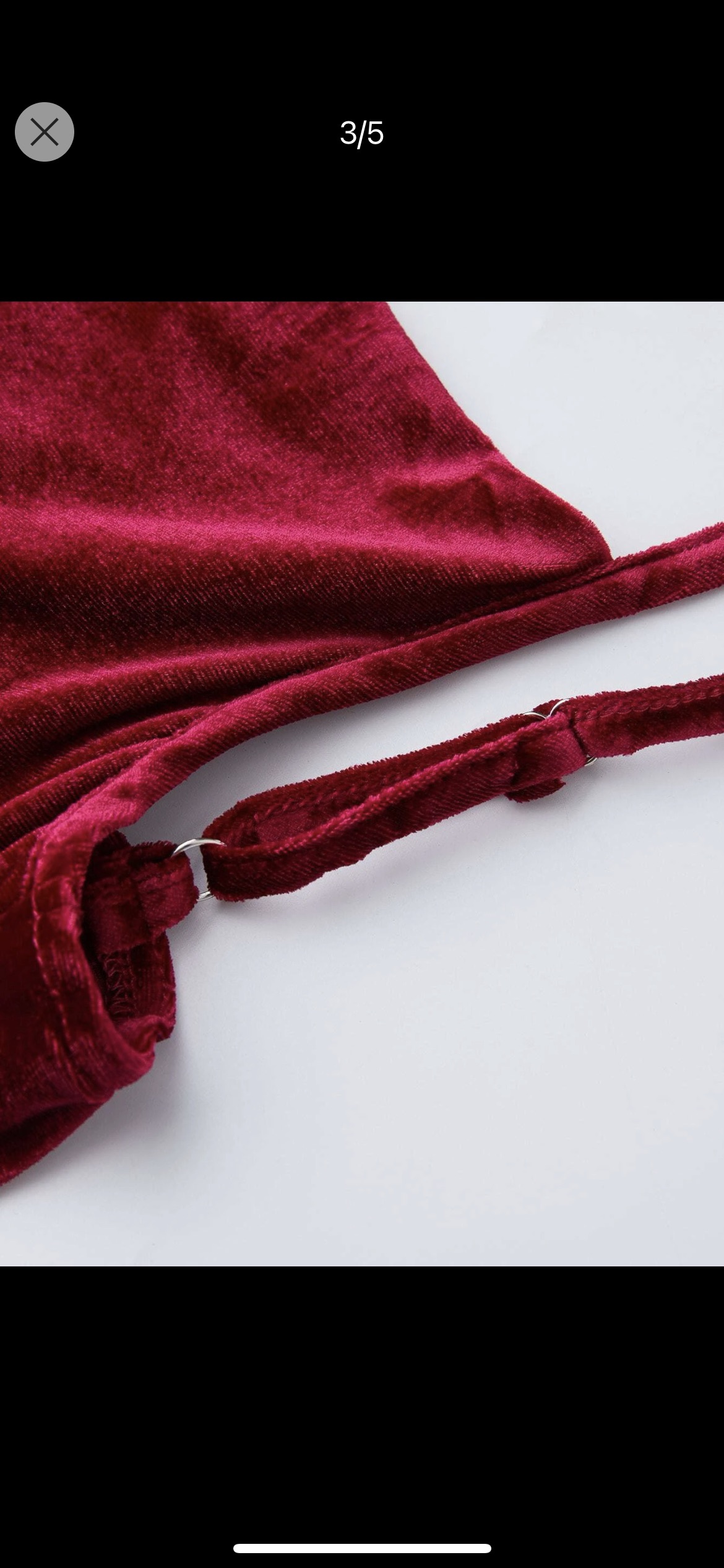 Perfect for the holidays❤️Burgundy velvet cowlneck dress image indicator(6)