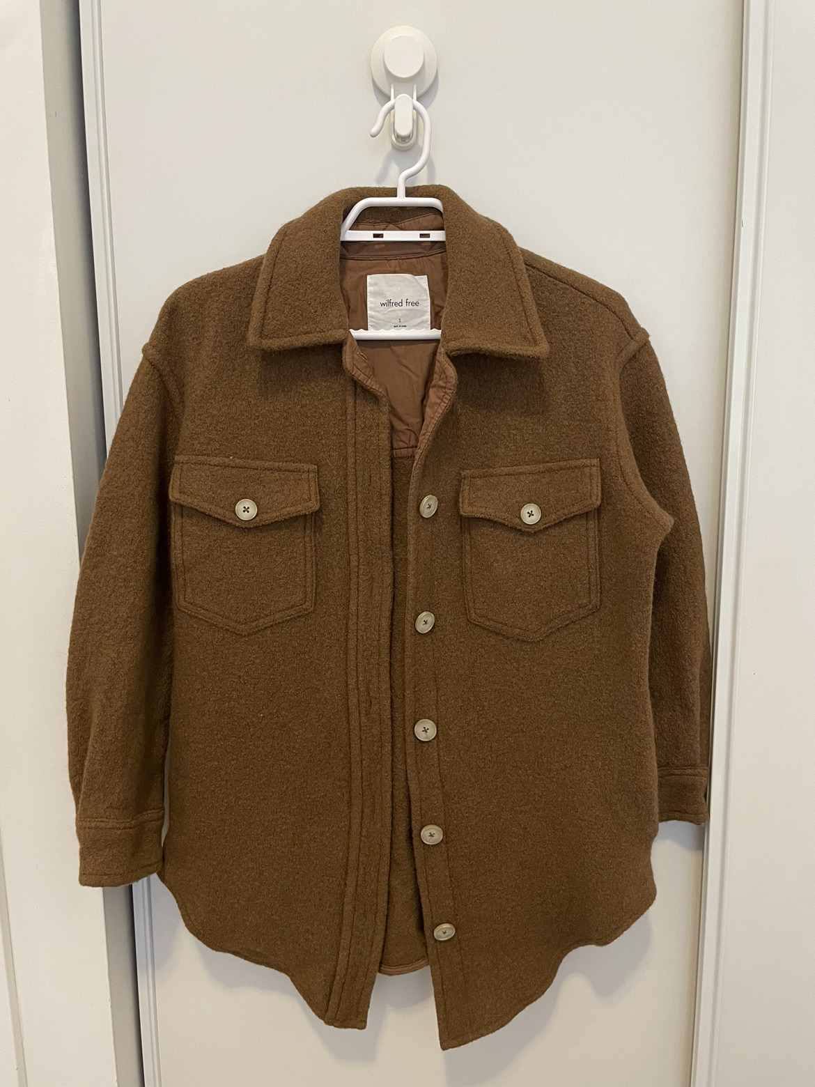 Moving Sale: Brown Shacket