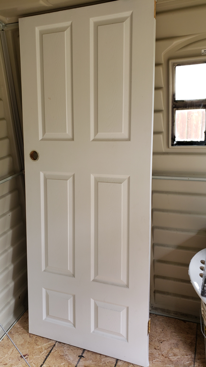 wooden door long 30 by 74