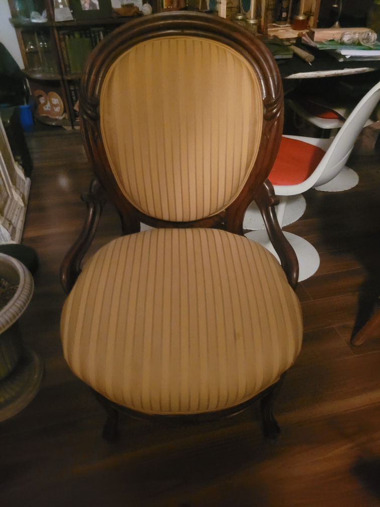 antique parlor chair