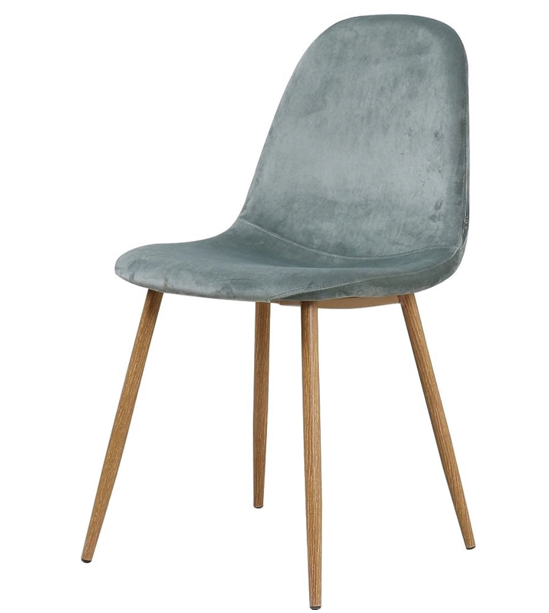 Best Master Furniture Velvet Side Chairs (Set of 4) thumbnail