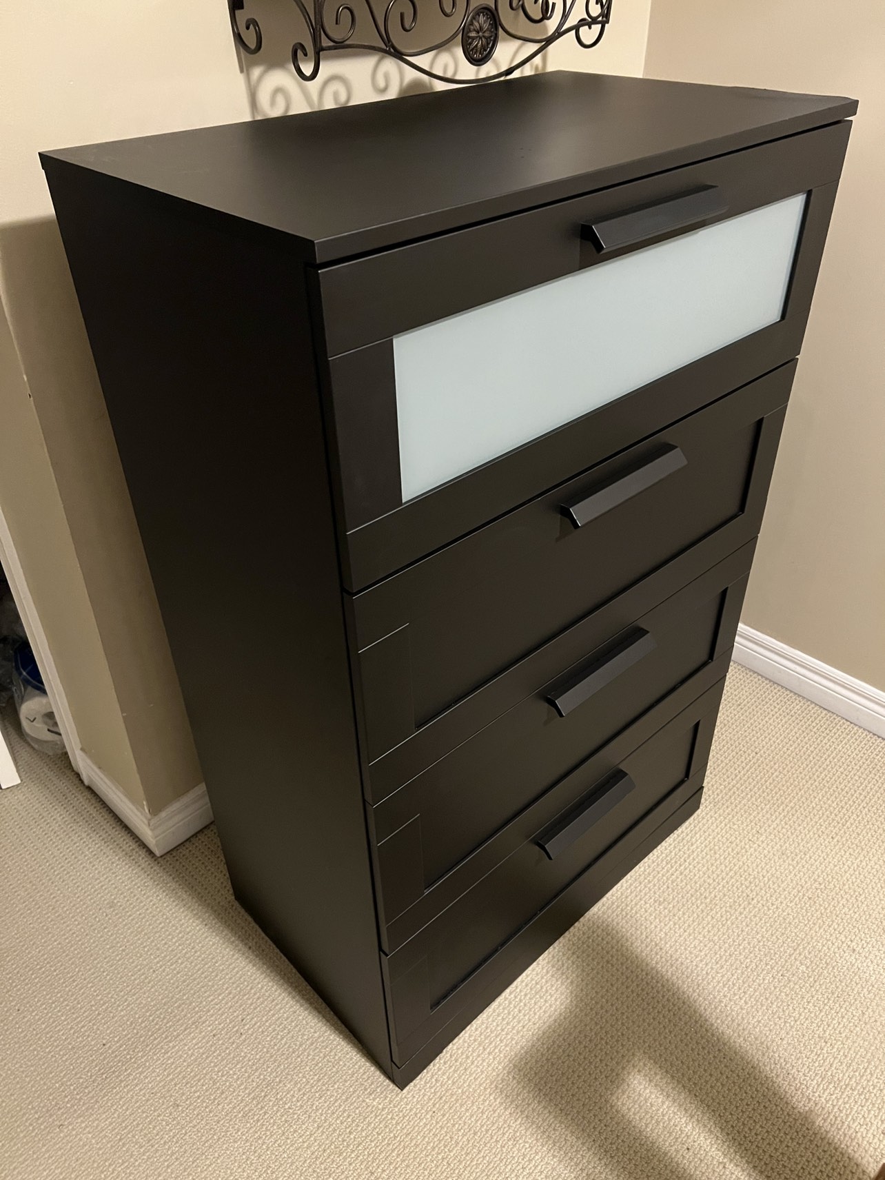 Black wardrobe/dresser