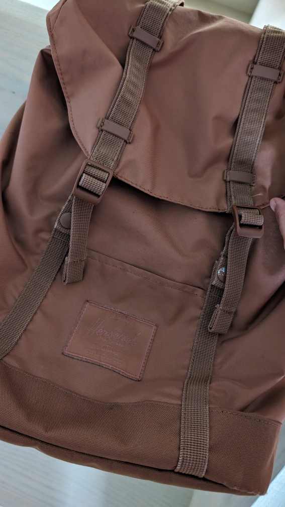 Herschel retreat backpack light thumbnail