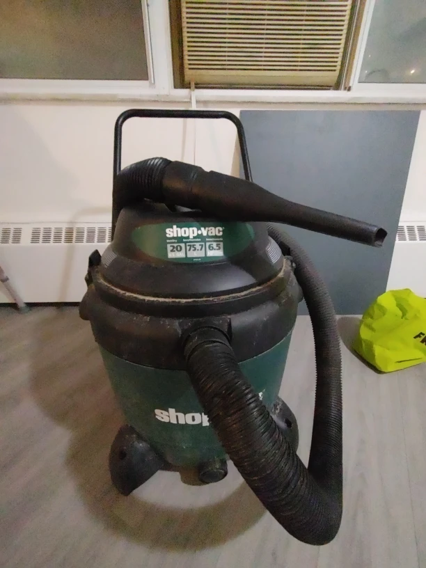 6.5HP 20 GALLON SHOPVAC WET/DRY VACUUM thumbnail