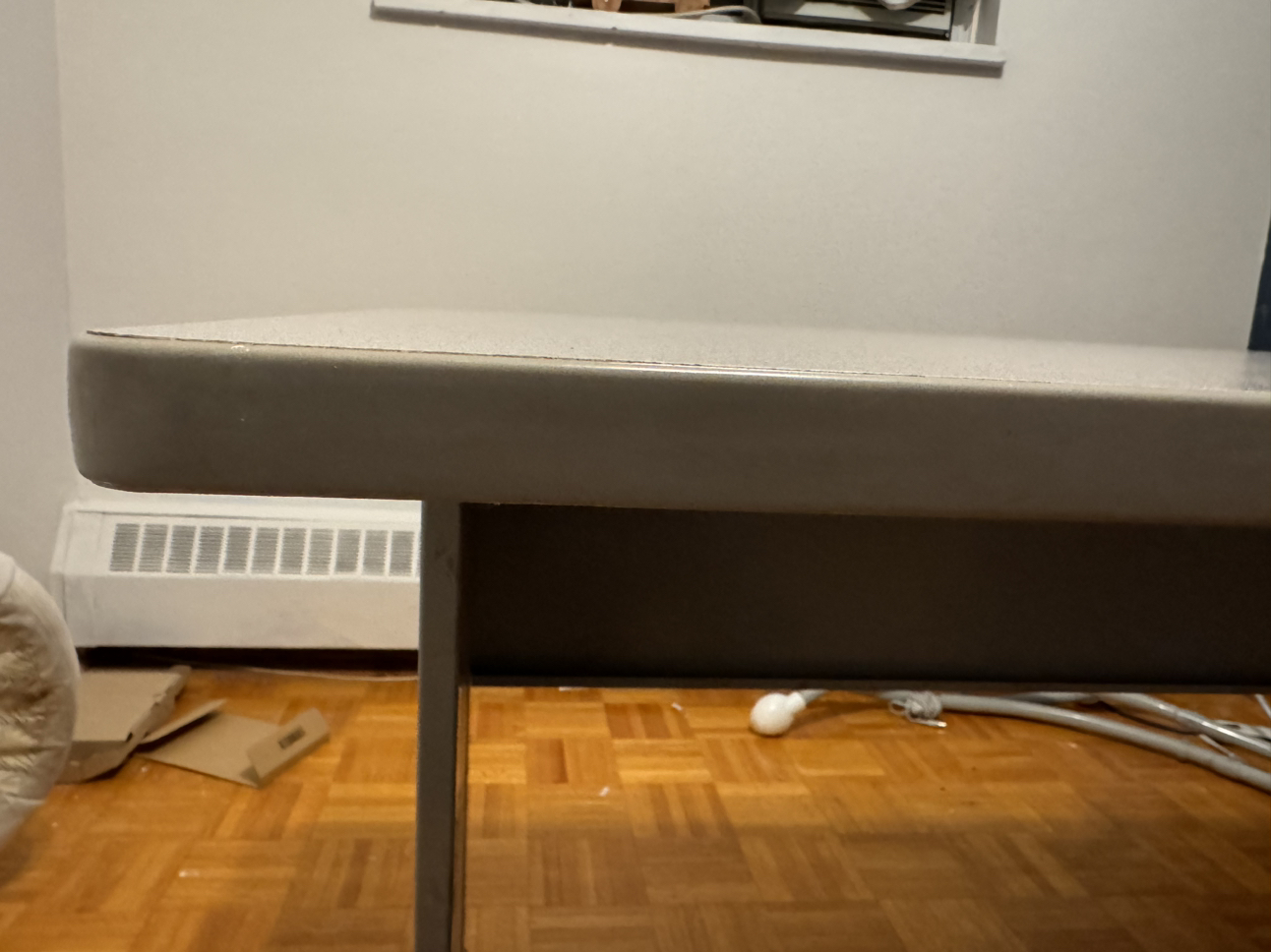 Multipurpose Desk with solid top & sturdy metal base - photo 4