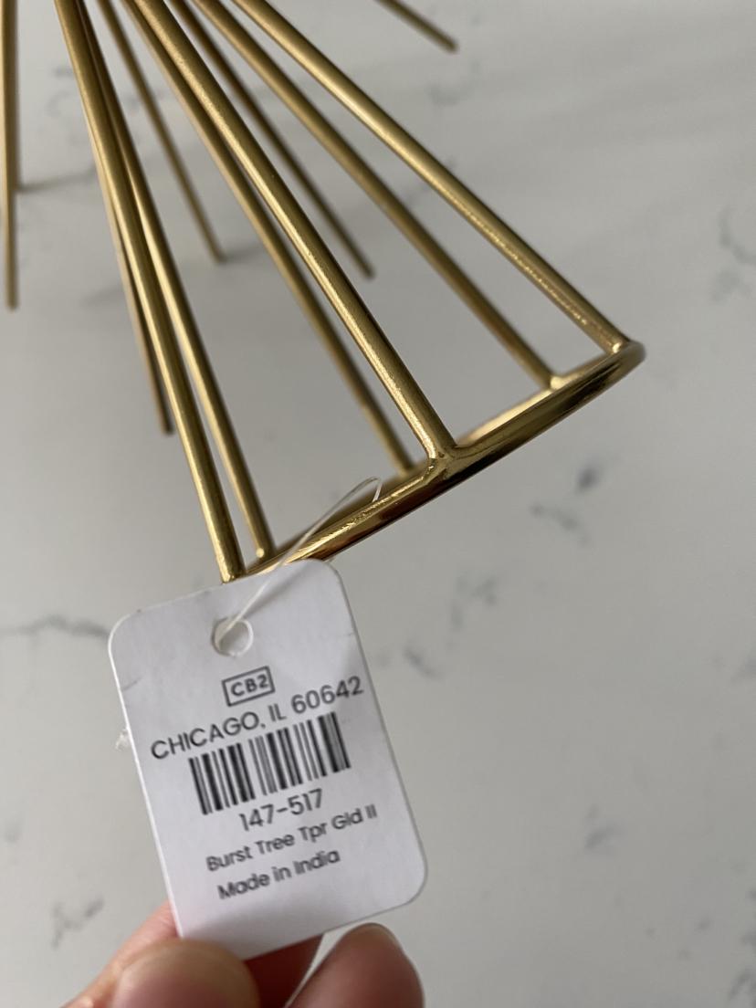 BRAND NEW gold Christmas tree topper image indicator(3)