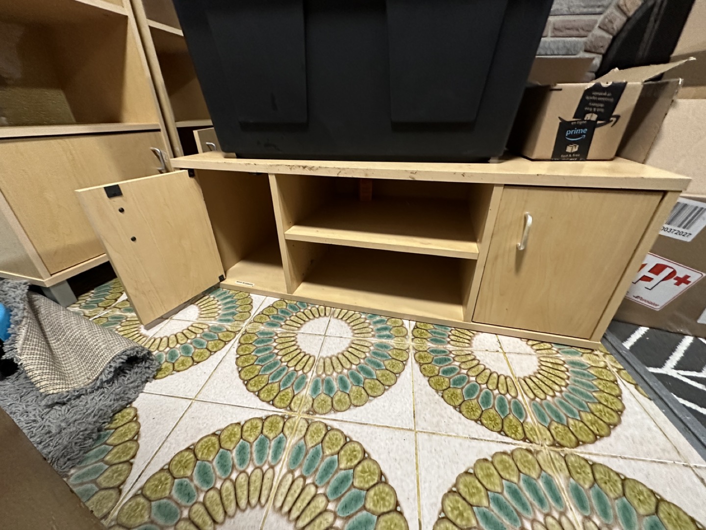 Display cabinet. Can be used as a Tv stand
