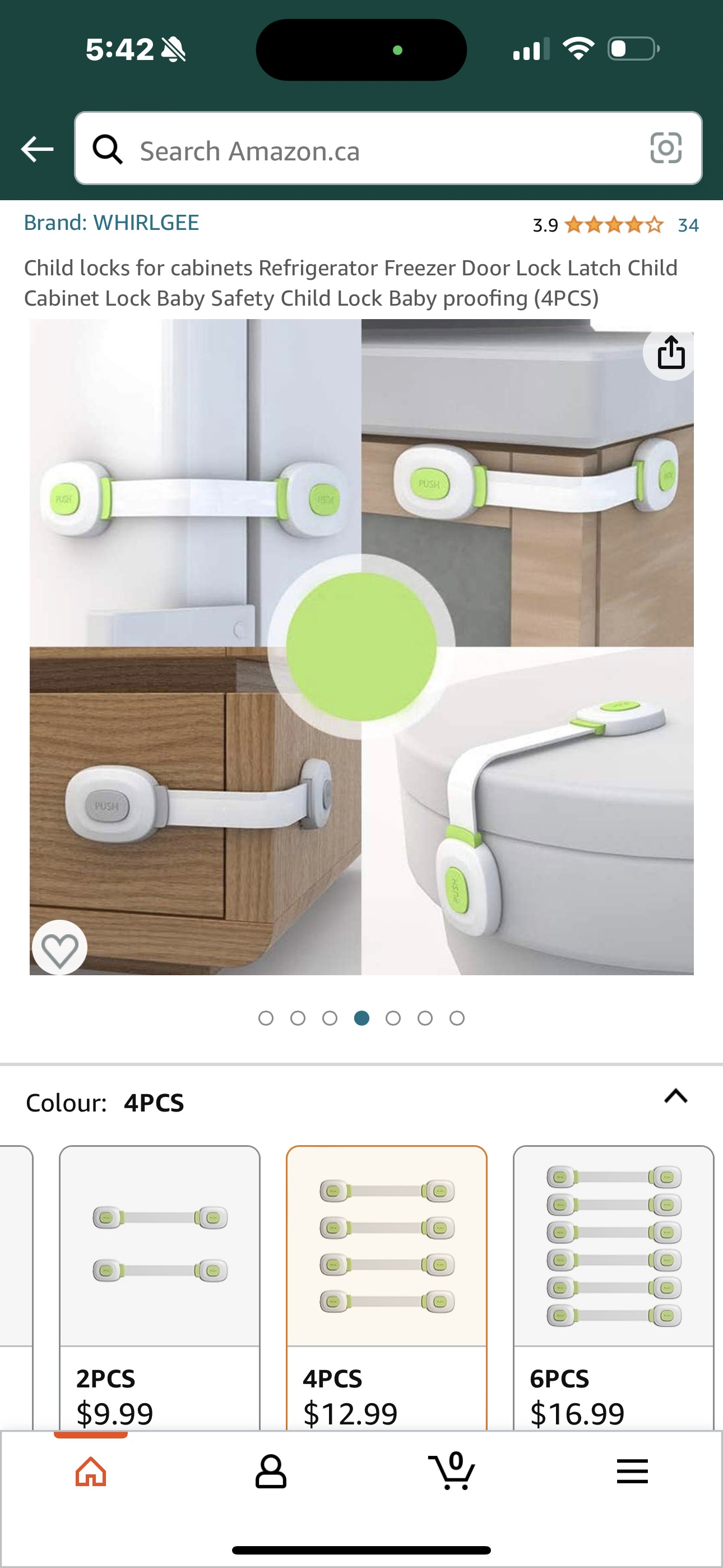 Child locks brand new image indicator(4)