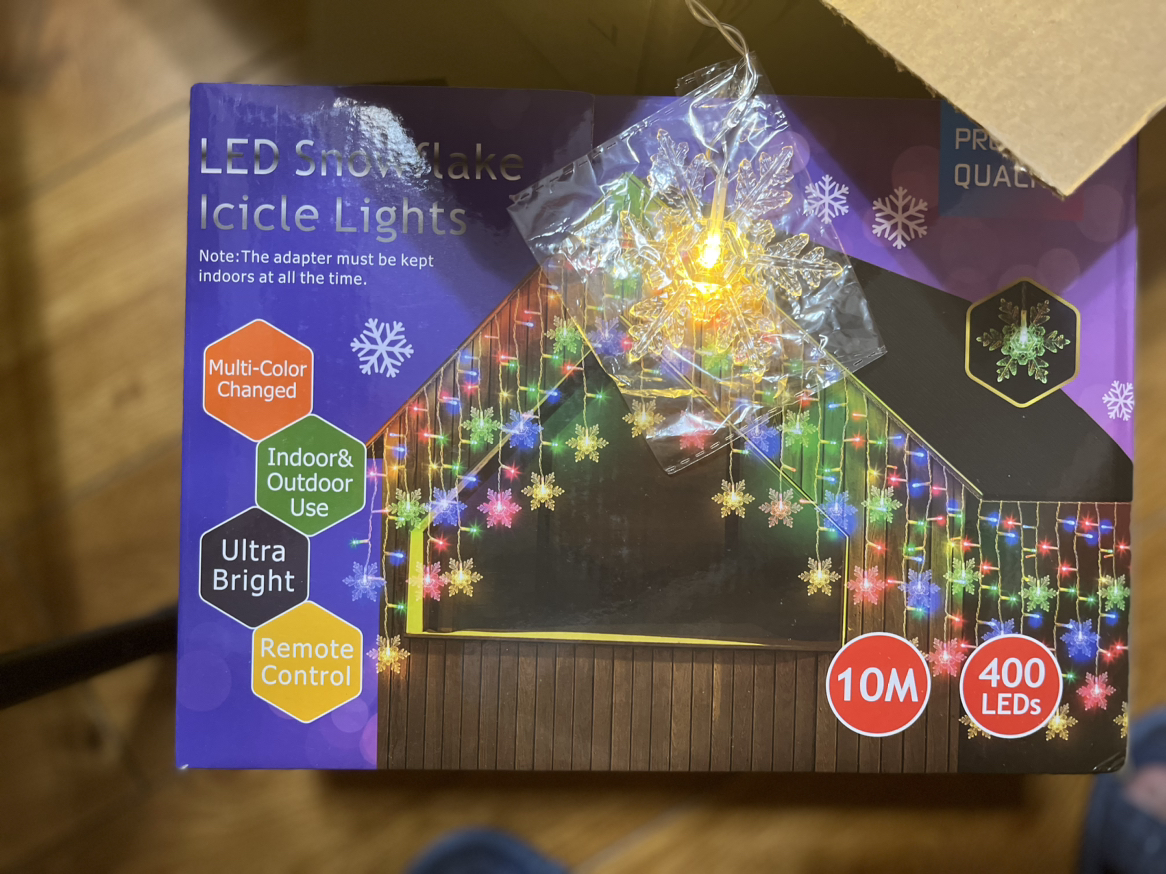 Led snowflakes chrstmas lights image indicator(2)