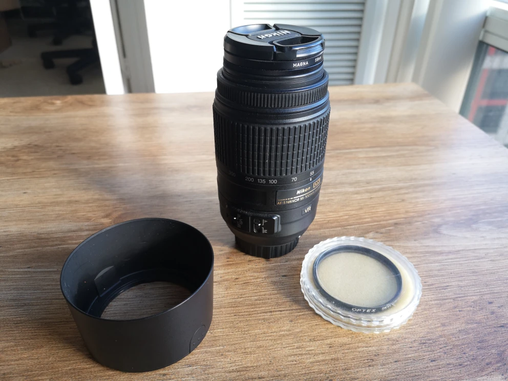 AF-S DX NIKKOR 55-300mm f/4.5-5.6G ED VR DSLR Telephoto Lens thumbnail