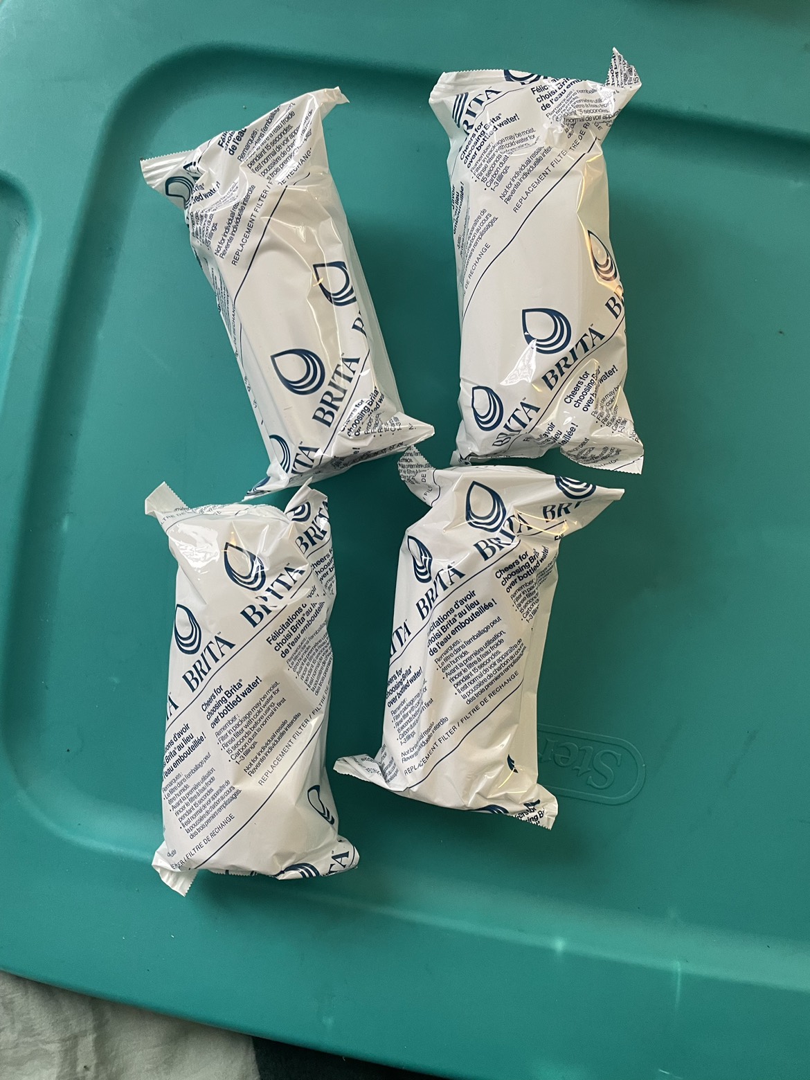 4 standard BRITA filters