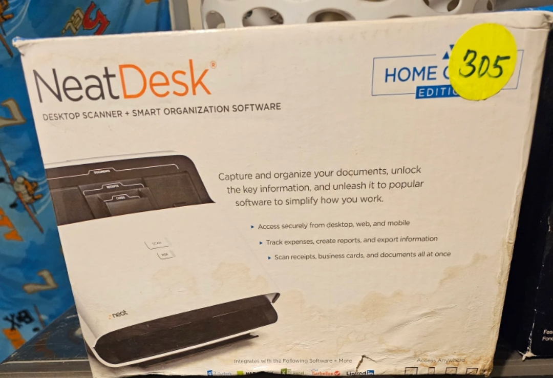 neat desk scanner