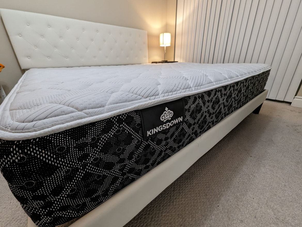 Moving Sale- Sleep country King size mattress thumbnail