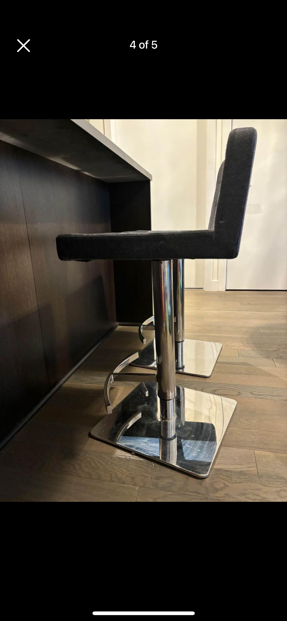 Grey Counter bar stools - photo 3