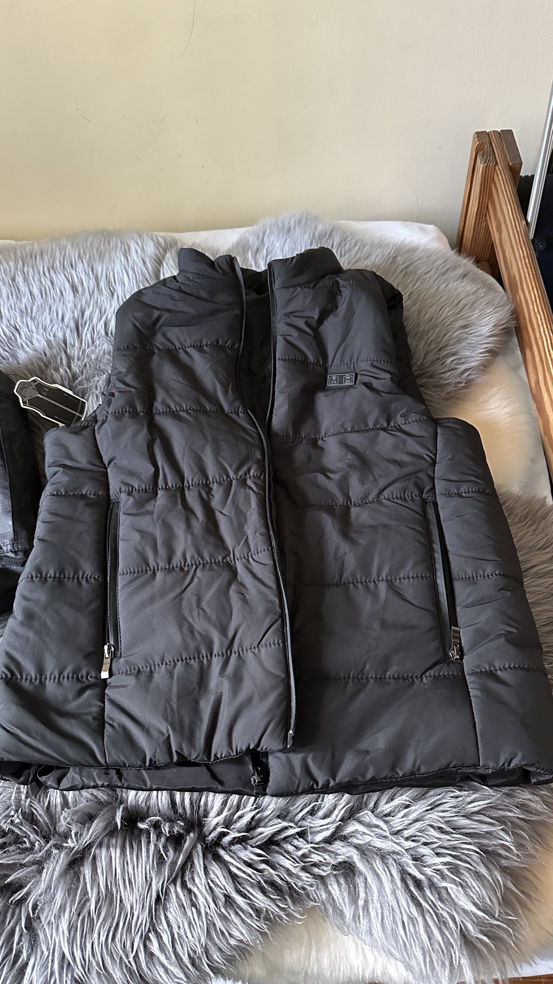 Heated vest size medium female