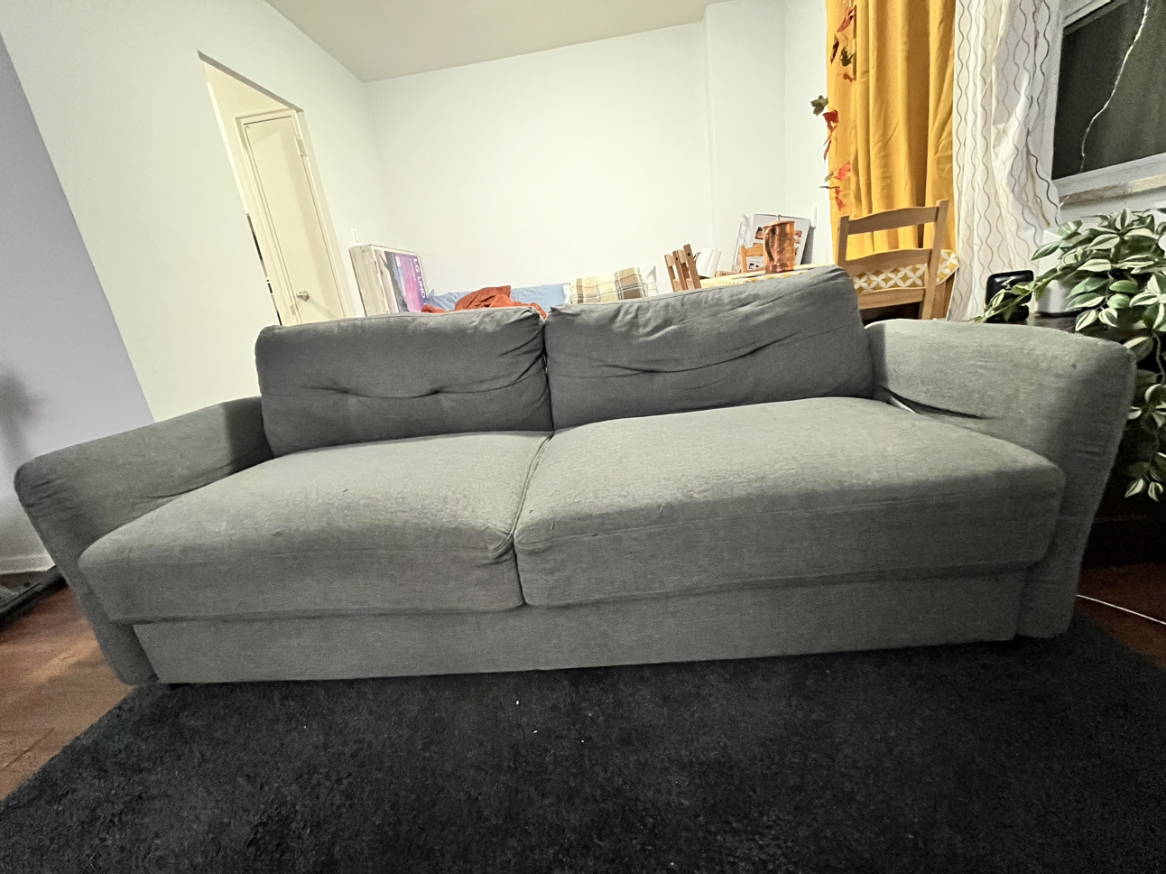 Zinus Contemporary Upholstery Sofa - Dark Gray - photo 3