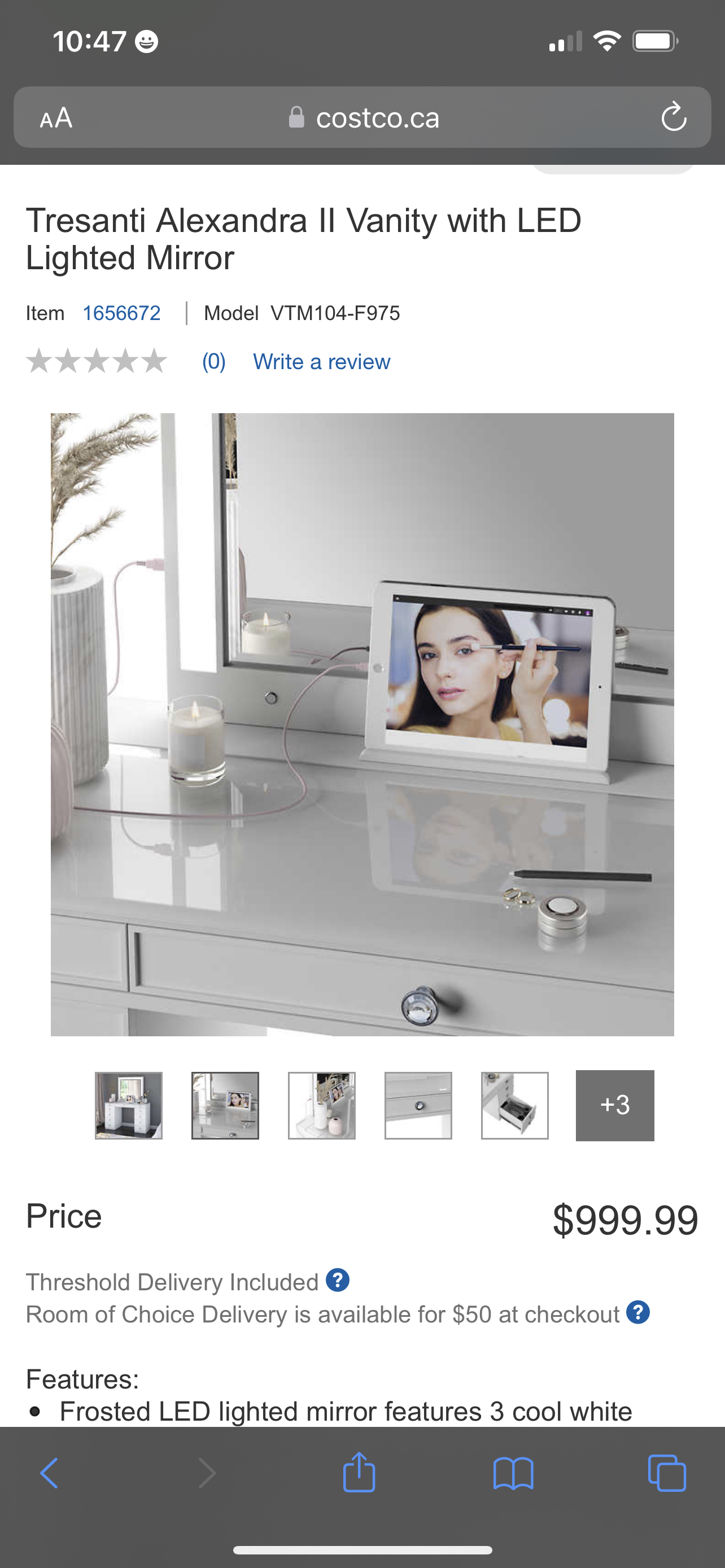 Brand new vanity table - photo 5