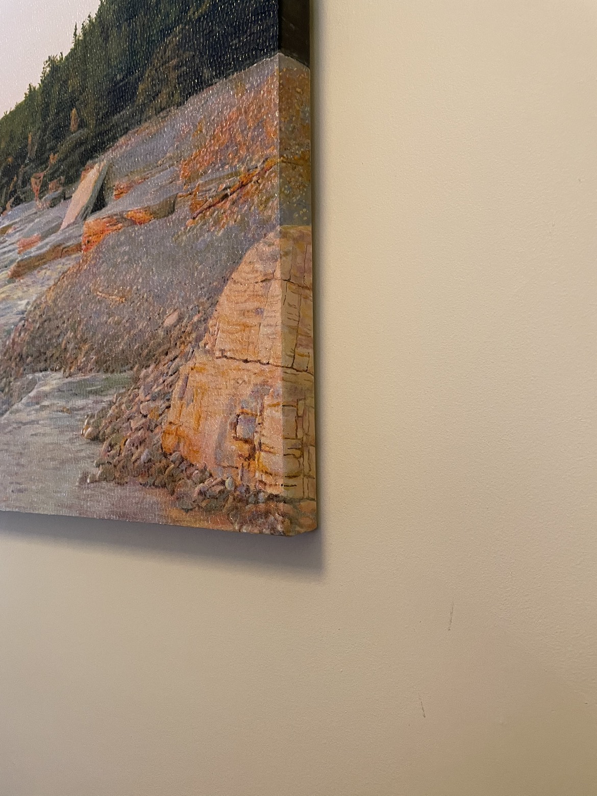 Original oil painting on canvas, Canadian artist, signed - photo 5
