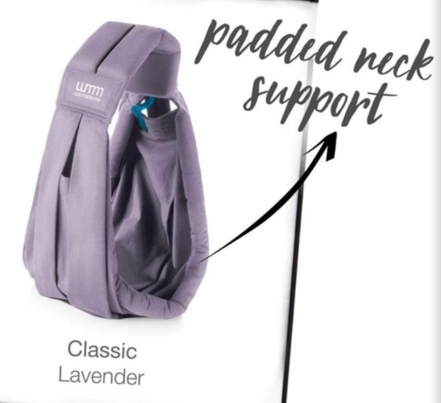 smile hammock sling baby carrier blue image indicator(6)