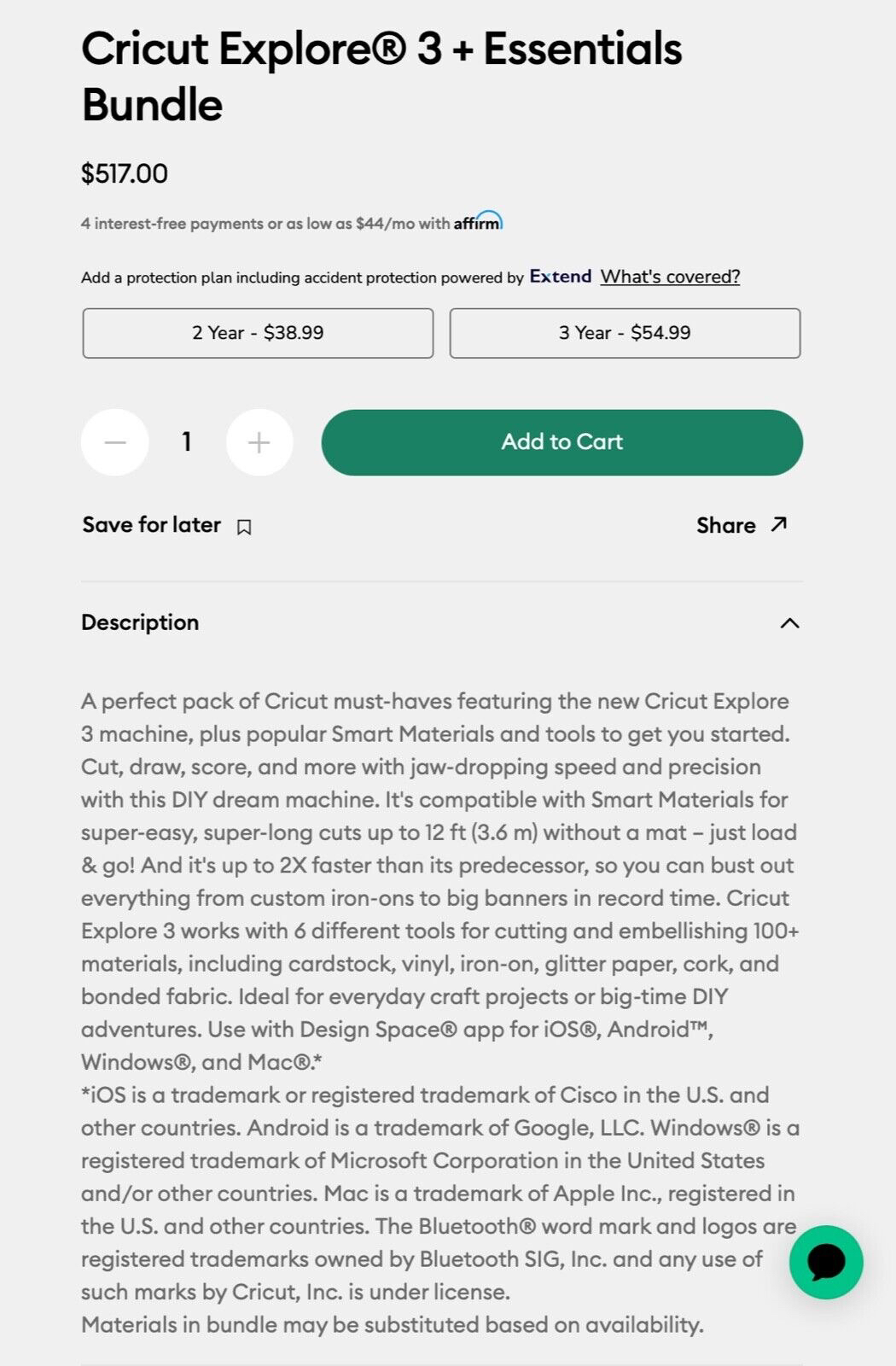 BRAND NEW Cricut Explore 3 + Essentials Bundle - photo 2