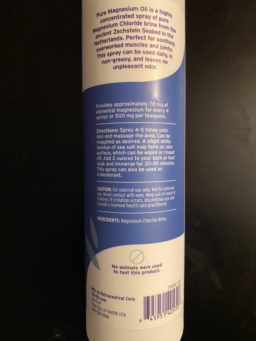 Magnesium oil spray - photo 2
