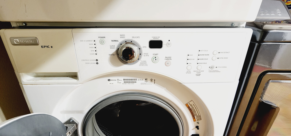Maytag Epic Z Series Stackable Washer & Dryer - photo 4