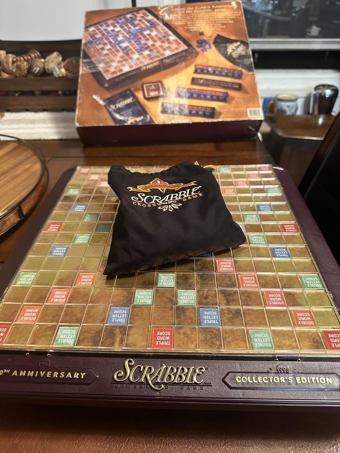 Scrabble - Crossword Game.  1948-1998 Collector’s Edition - photo 4
