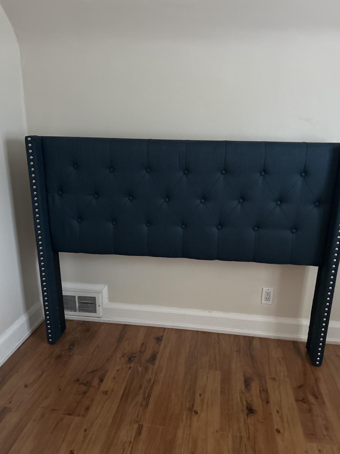 Queen tufted headboard