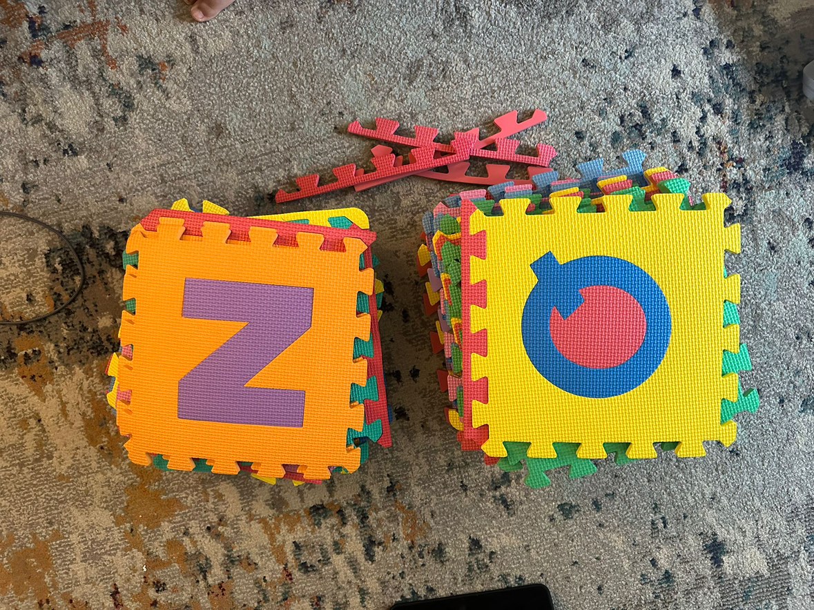 Interlocking Alphabet Playmat