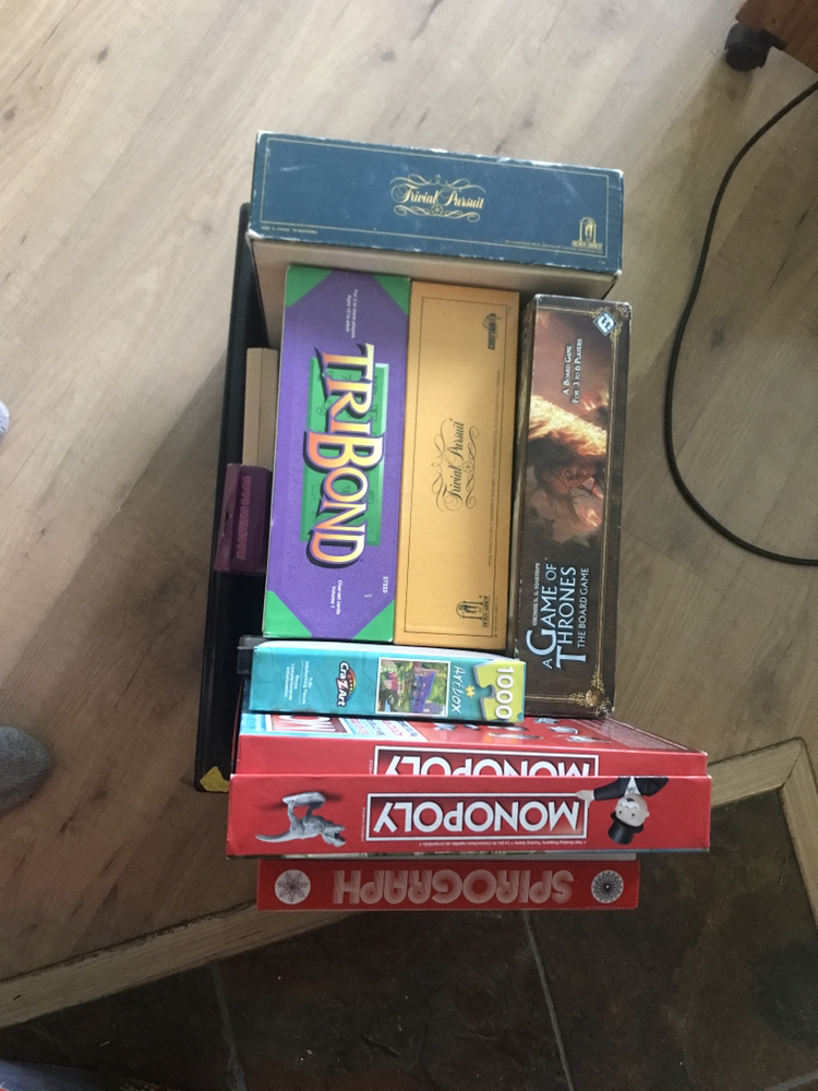 Box of games