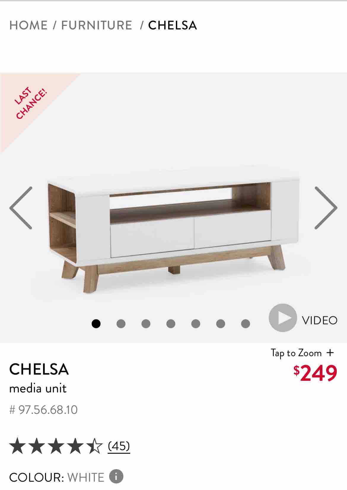 Chelsa multi-media unit