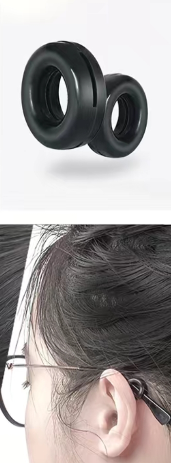 eye glasses nose supports, anti slip holder image indicator(6)