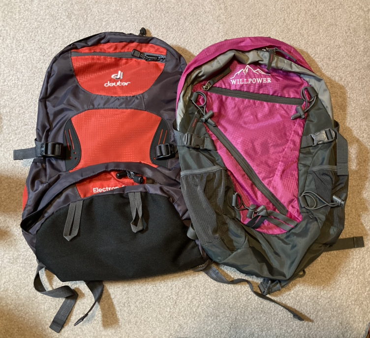 2 Backpacks #freecycle thumbnail