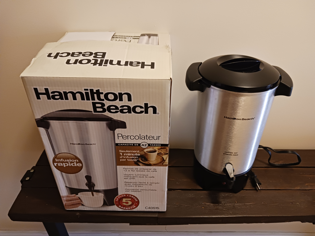 coffee urn