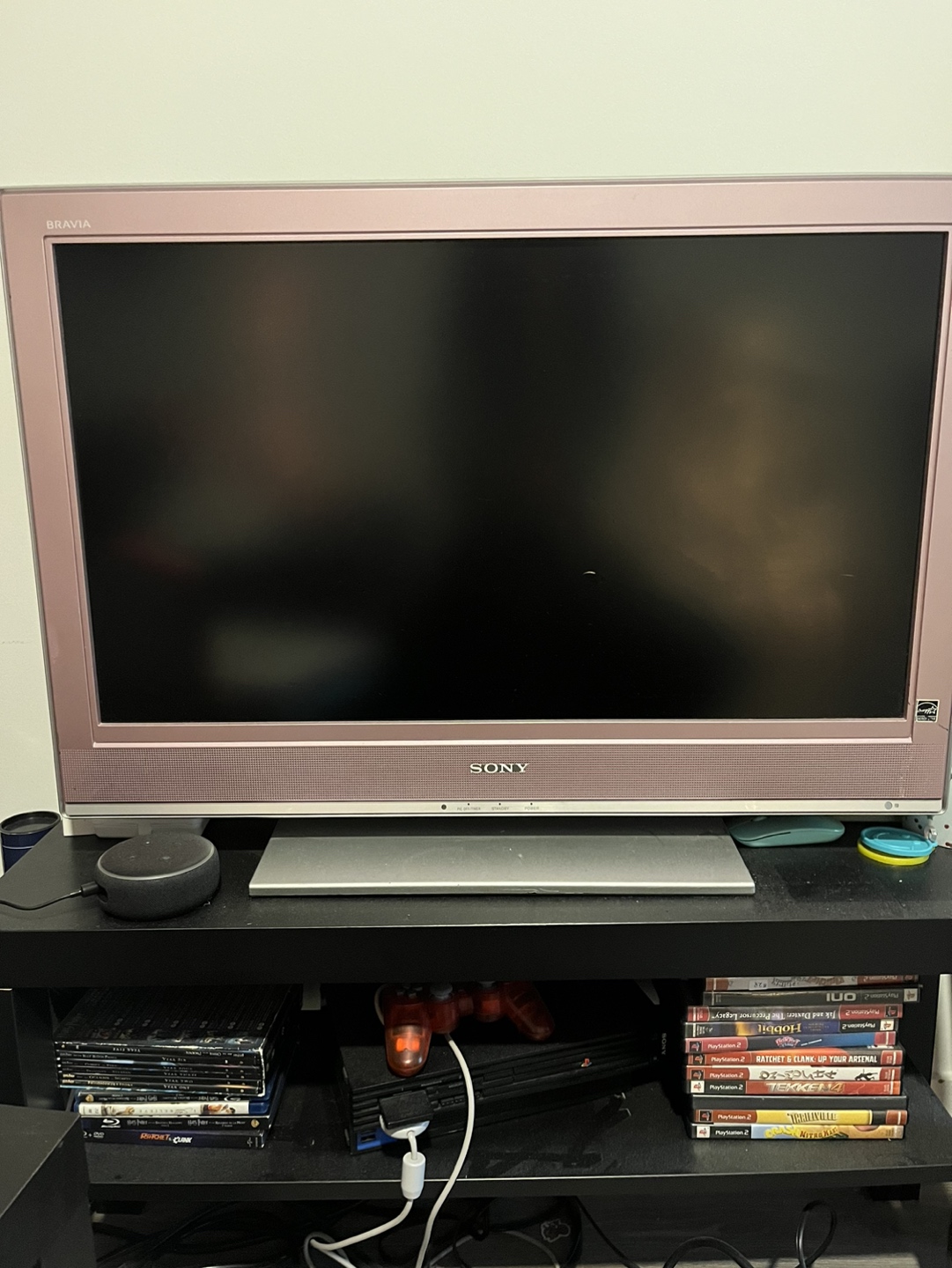 Pink Sony 32” TV (+ free tv bench) #SellingSpree