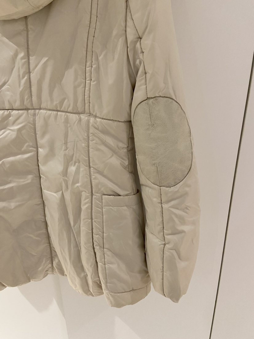 Mackage cream winter coat size XS image indicator(4)