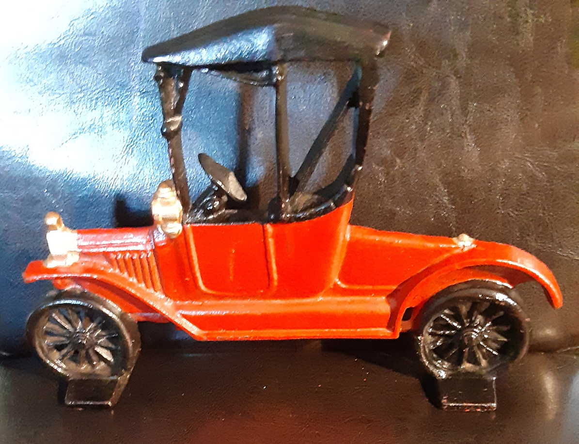 Antique Cast Iron Model T Ford Door Stopper image indicator(2)