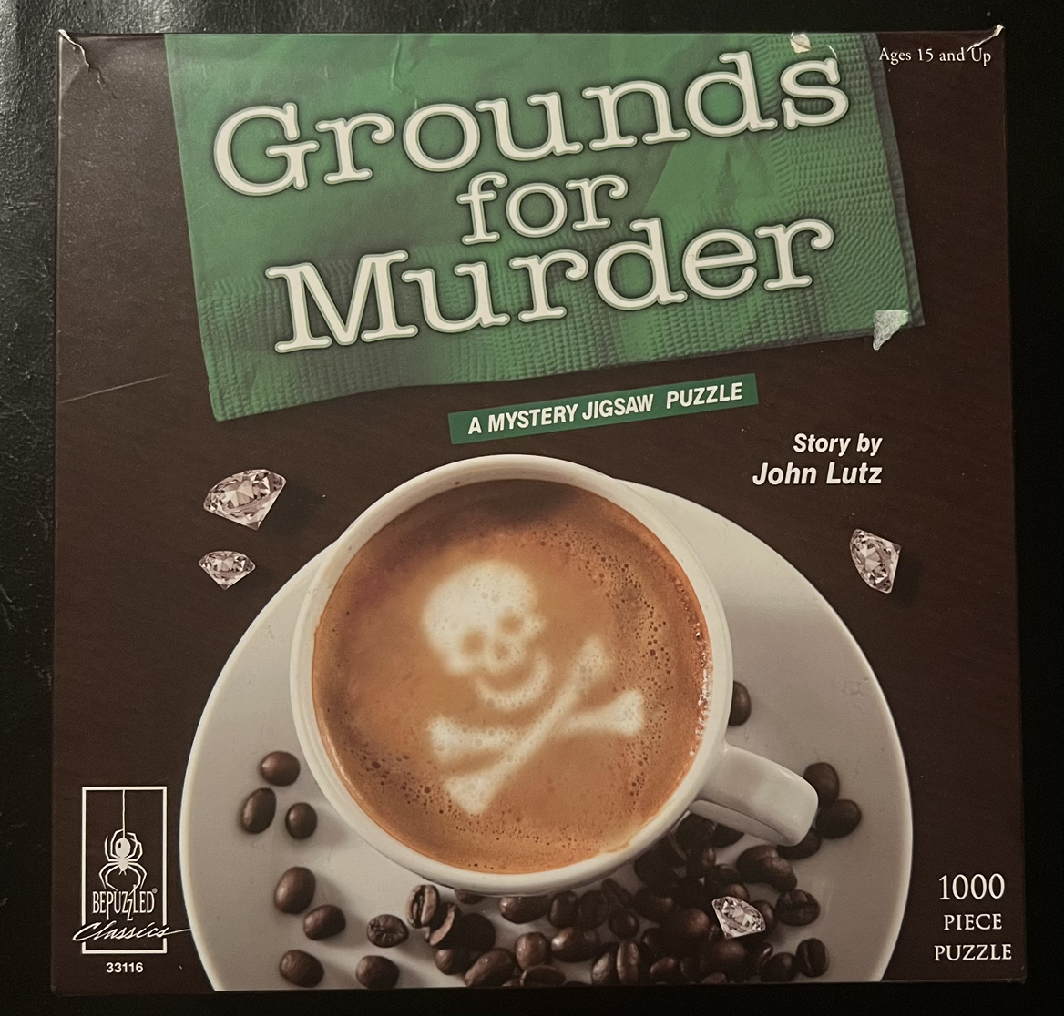 Grounds for Murder Mystery Puzzle