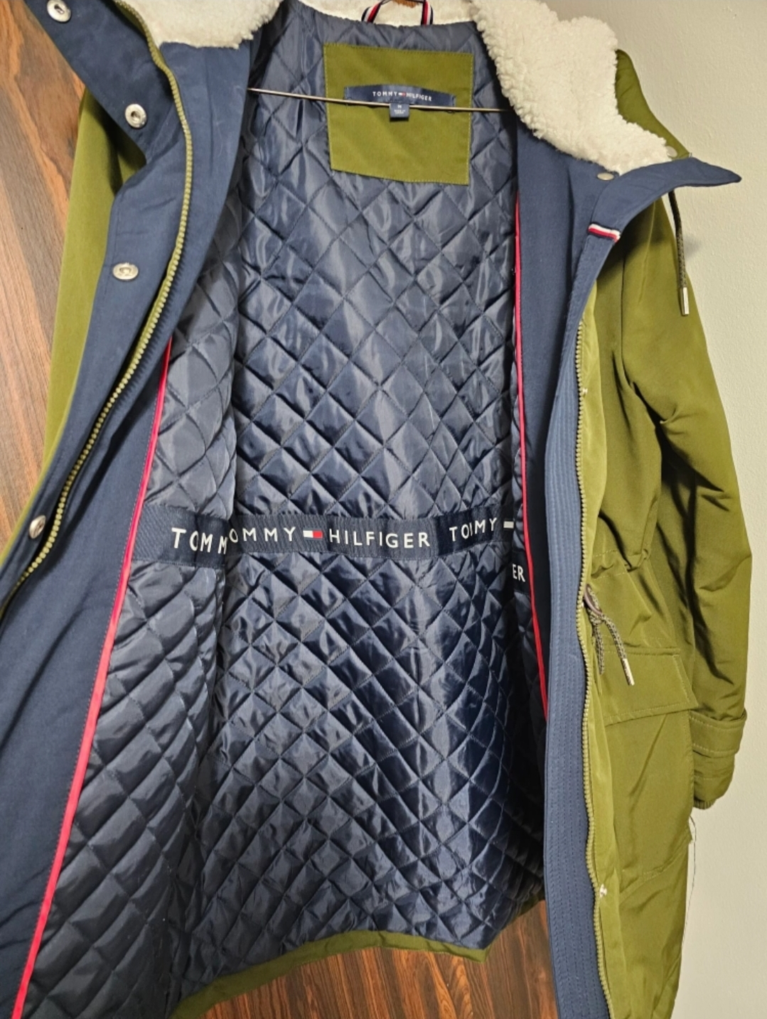 TOMMY HILFIGER PARKA JACKET COAT image indicator(3)