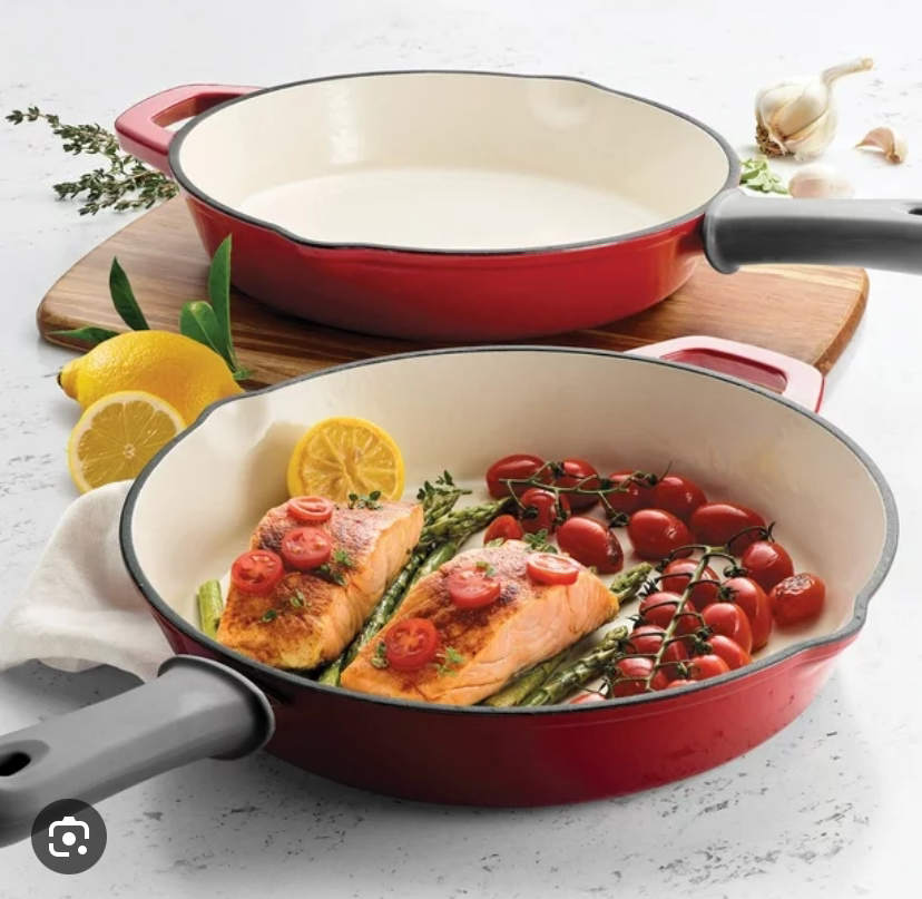 Tramontina Enameled Cast Iron Skillets