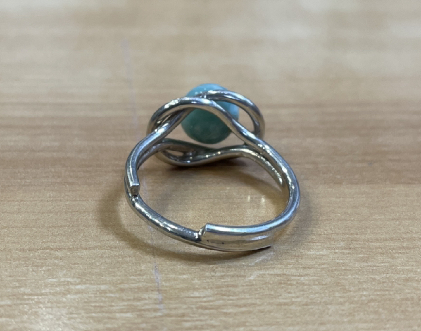 Sterling silver with Blue Stone Ring 🎁 - photo 4