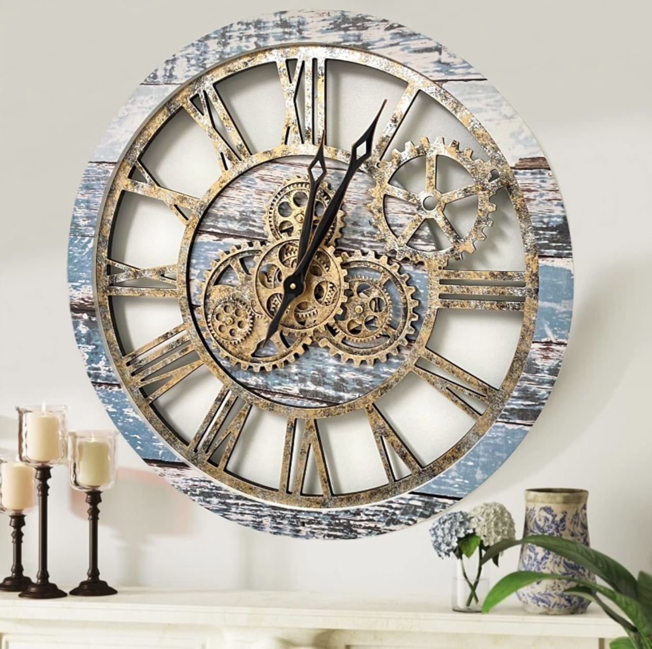 Vintage/Rustic Wall Clock