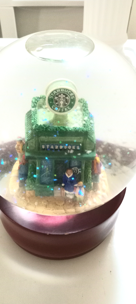 Starbucks globe music box, hard to find. Just $30 image indicator(4)