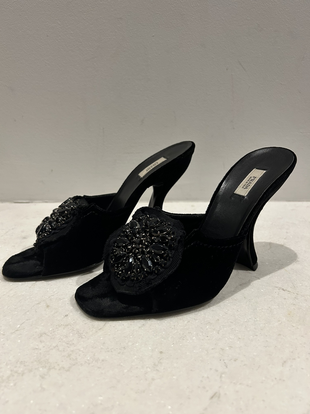Vintage Prada heels. 6.5 excellent condition image indicator(3)