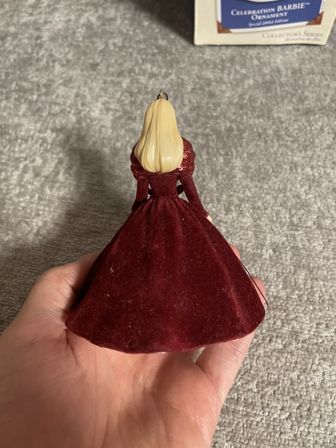 Hallmark Keepsake Barbie Ornament; Celebration Barbie #3 2002 image indicator(3)