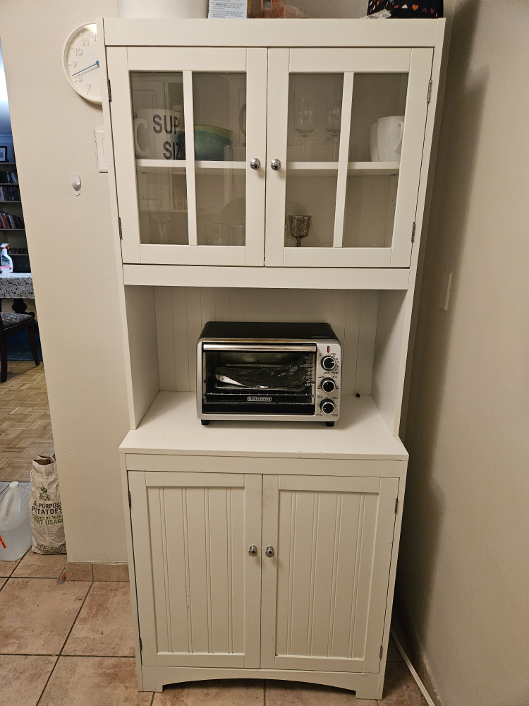 4 door Kitchen Hutch/pantry storage
