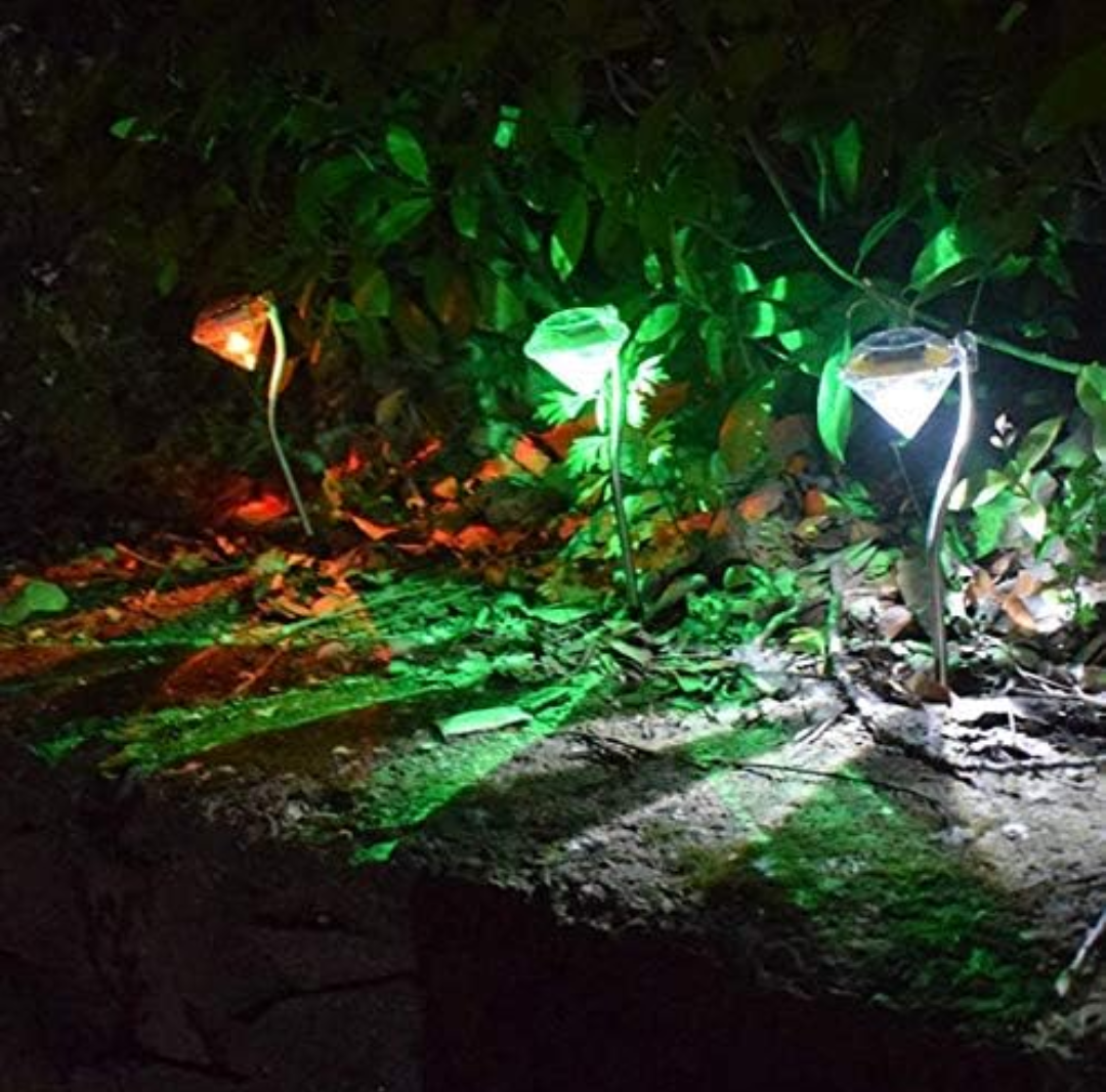 FOUR PIECES WATERPROOF SOLAR OUTDOOR LAMPS - photo 2