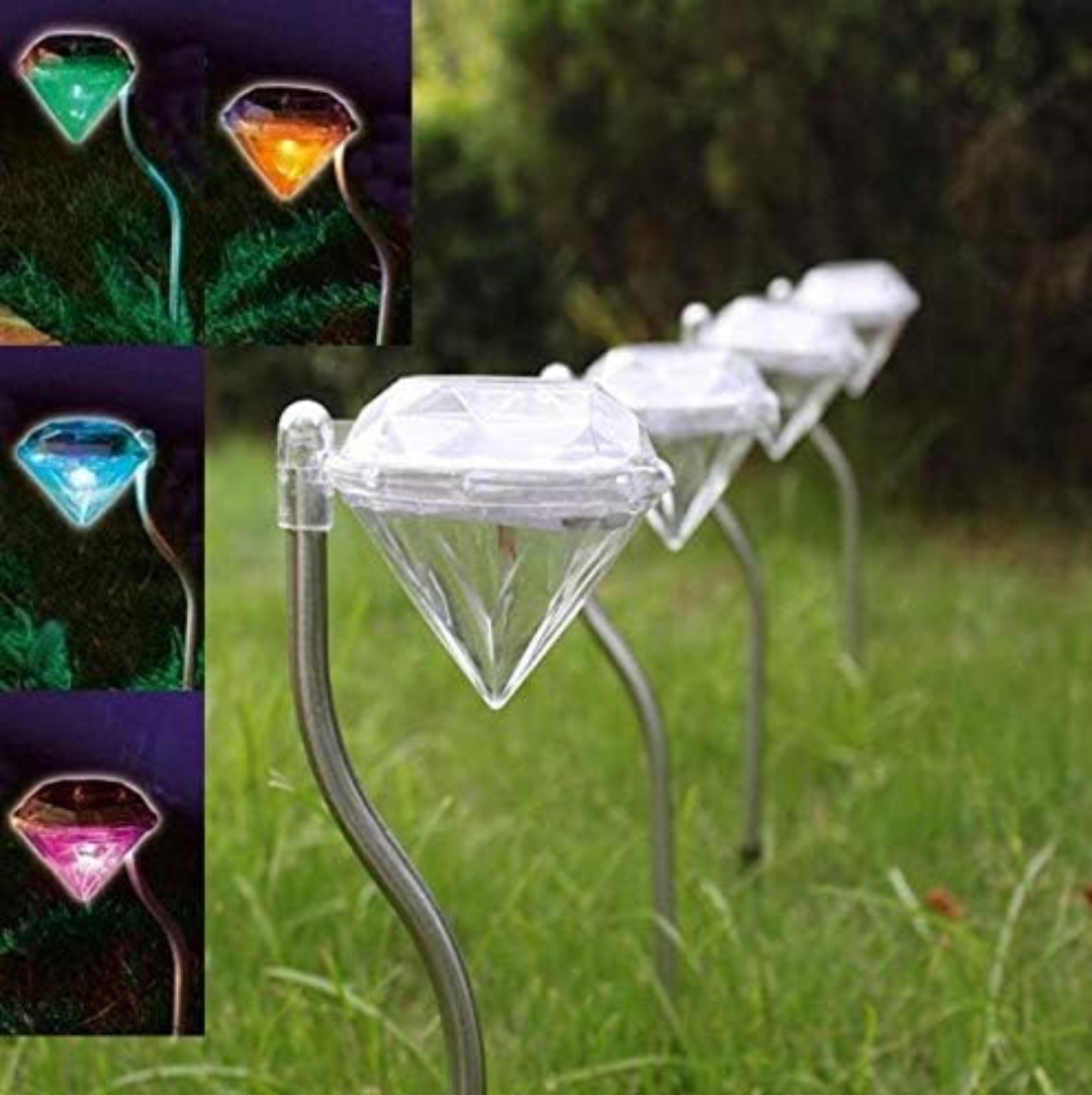 FOUR PIECES WATERPROOF SOLAR OUTDOOR LAMPS - photo 3